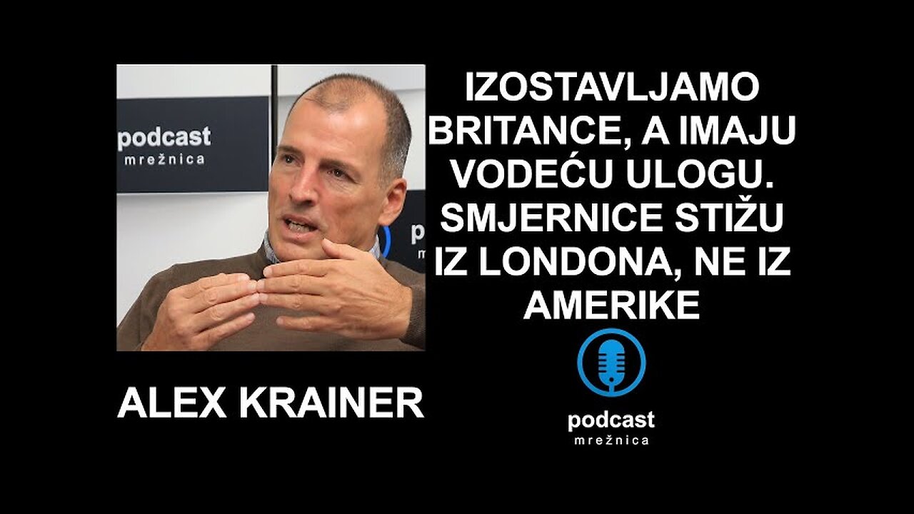 Alex Krainer: Plenković nas gura u koloniju, Milanović drži do suverenosti