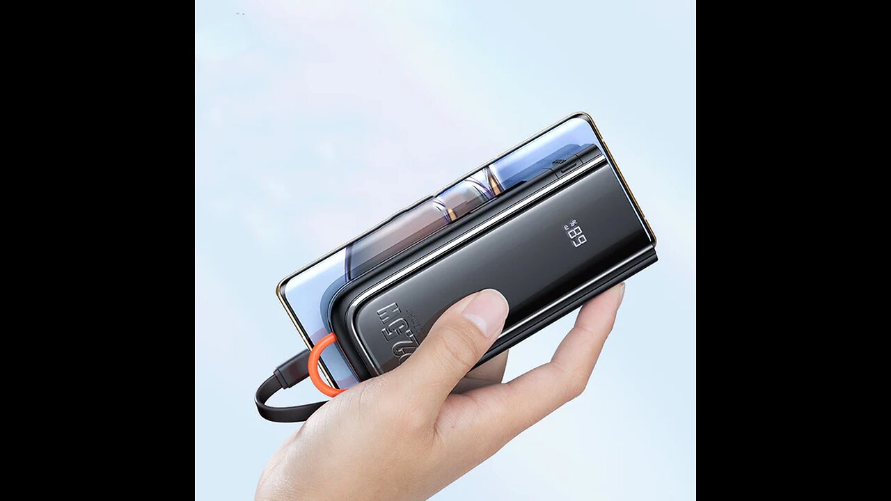 2-In-1 10000mAh Digital Display Fast Charging Power Bank