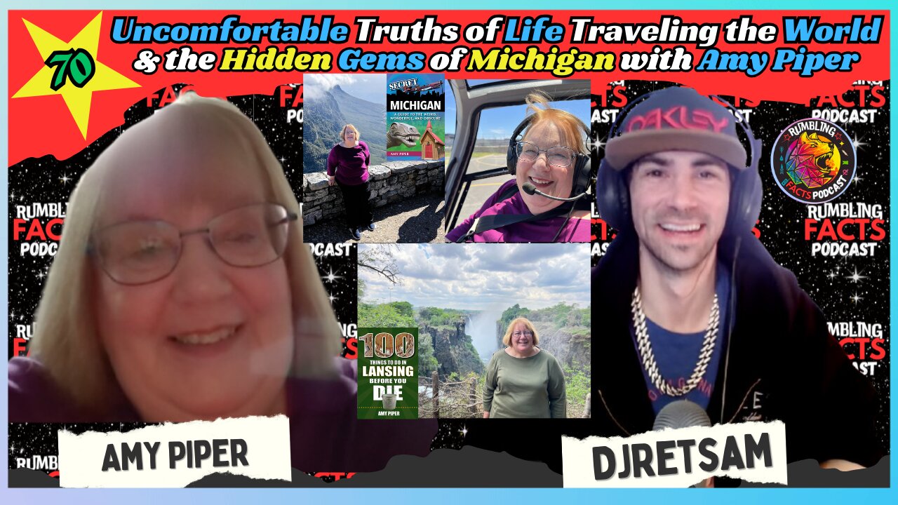 Uncomfortable Truths of Life Traveling the World & the Hidden Gems of Michigan with Amy Piper EP70