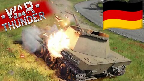 Germany needs some love, too! Ft. the Waffle Tractor! ~ War Thunder Gameplay
