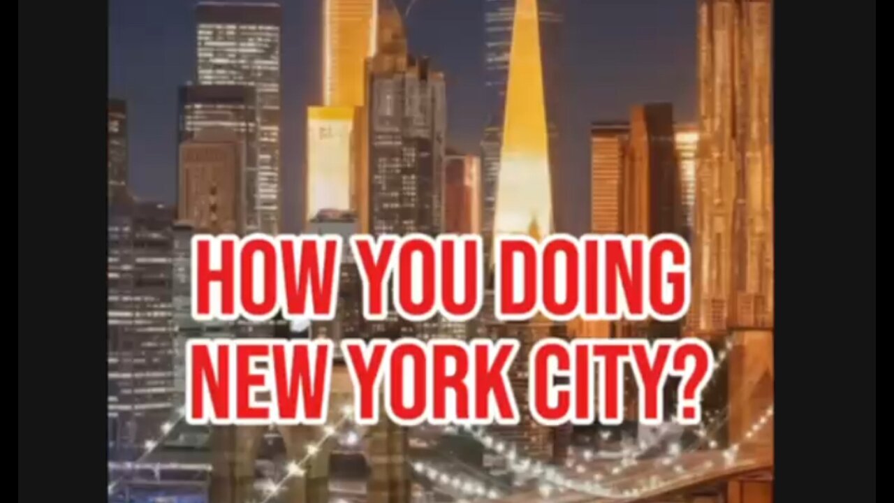 🚨 How You Doing, NYC? 😳 #ASL #deaf #signlanguage