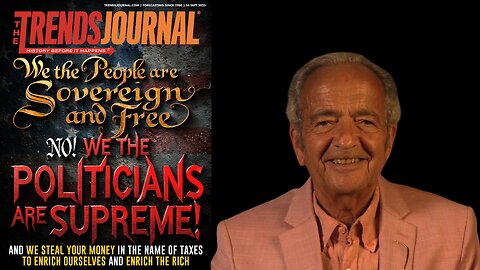 "WE THE PEOPLE ARE SOVEREIGN AND FREE. NO! WE THE POLITICIANS ARE SUPREME! AND WE STEAL YOUR MONEY"