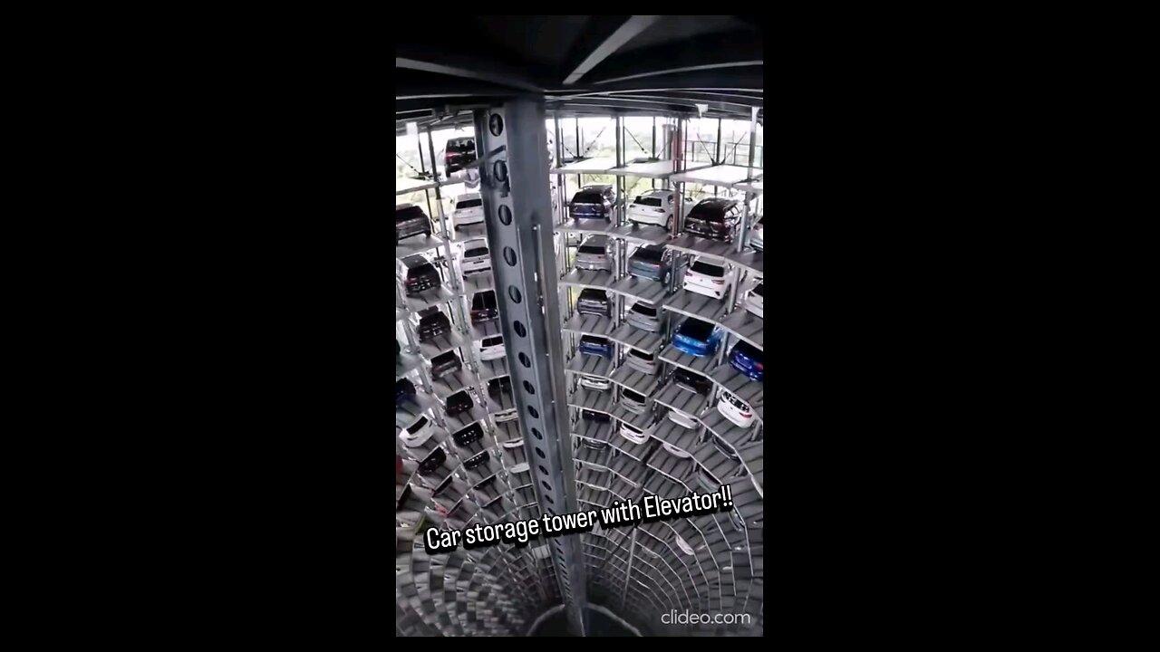 CAR STORAGE TOWER WITH ELEVATOR!!