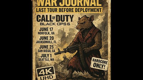 🎖️ WAR JOURNAL – Skyline: Shadows Above, Death Below | BO6 Hardcore Team Deathmatch [4K UHD]