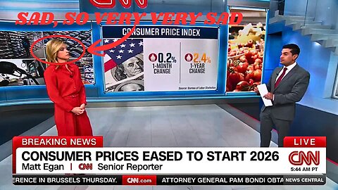 Kate Bolduan's Face Gets the Sad Sads Over CNN Inflation Report