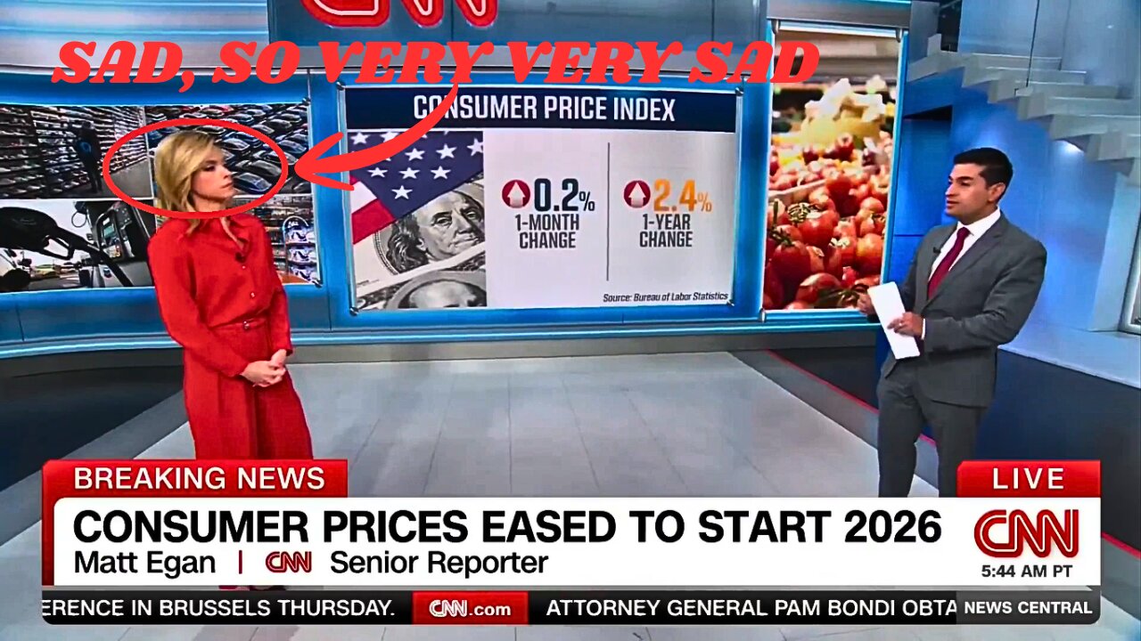 Kate Bolduan's Face Gets the Sad Sads Over CNN Inflation Report