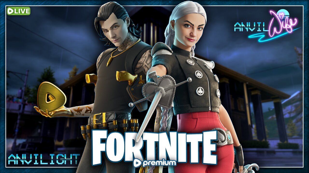 Fortnite | Victory Royales with Anvilwife! | Creator Program Day #29