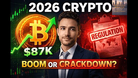 Bitcoin 2026 | Rebound Rally or Global Regulation Crackdown? XRP, OECD Rules, Trump Crypto