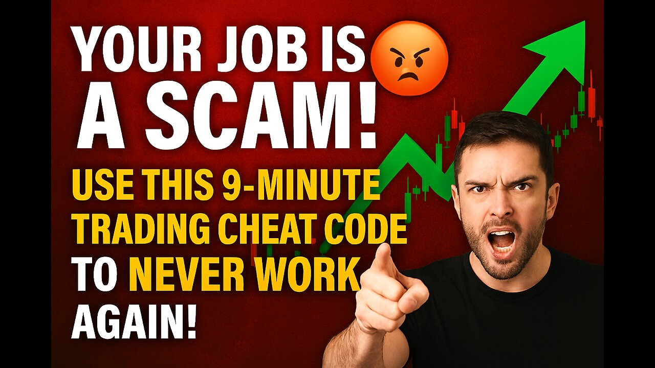 YOUR JOB IS A SCAM! 😡 Use This 9-Minute Trading Cheat Code to Never Work Again!