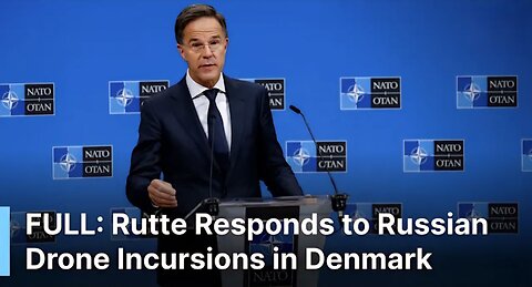 FULL REMARKS: NATO Chief Warns Putin "We'll Intercept Russian Jets After Denmark Incursion | AC1B