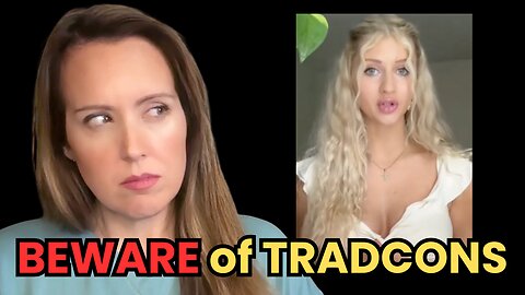 Men are walking away BUT some men still fall for this fakery. Neither Trad or Con- just snakes.