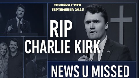 NEWS U MISSED WITH PAUL BROOKER & WARREN THORNTON THURSDAY 11TH SEPTEMBER 2025