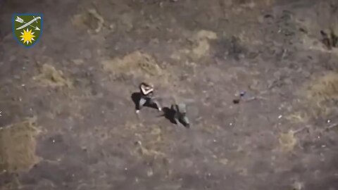 Russian Soldier Destroys Enemy Drone by Throwing his AK-74 at it, after emptying his mag (2022?)