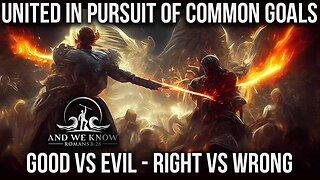 And We Know 5.8.25 - Patriots united, Good V Evil, Protect our children, Corrupt judges, Pray!