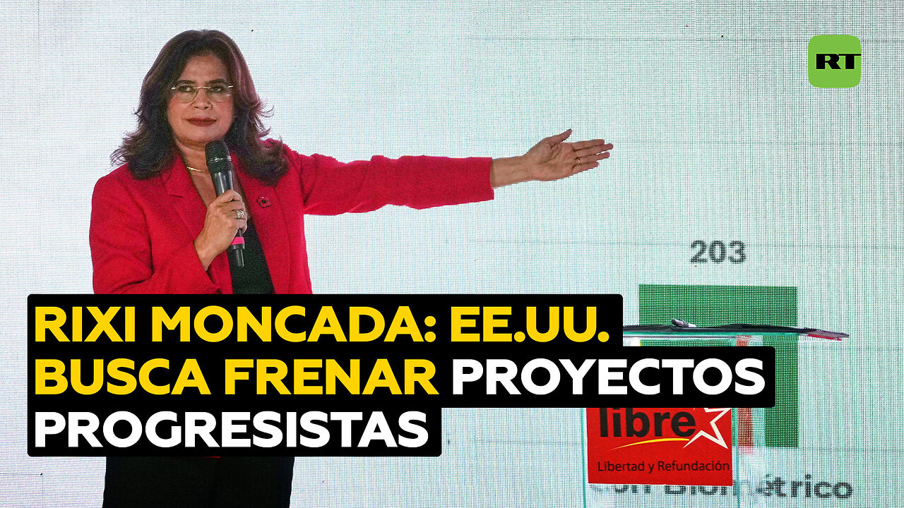 Rixi Moncada a RT: A EE.UU. le interesa detener proyectos progresistas con respaldo popular