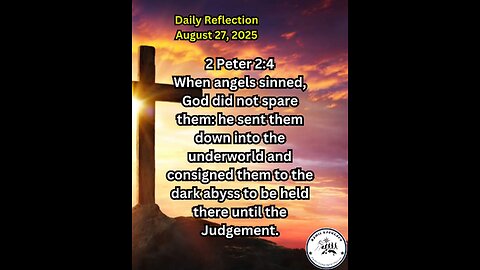 Daily Reflection August 27, 2025 #faith #bible #reflection