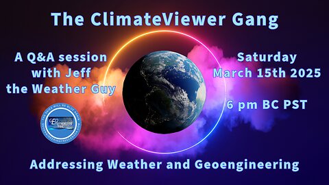 The ClimateViewer Gang - A Q&A with Jeff The Weather Guy