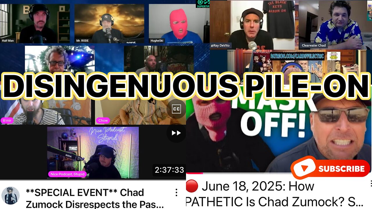 EP 4: HACKS TO DESTORY (DISINGENUOUS PILE ON)