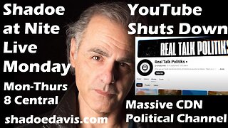 May 26th/2025- YouTube Shuts Down Massive Canadian News Channel, Charles Arrives in Canada