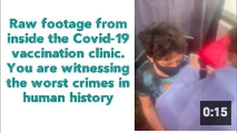 "Inside Look: Covid-19 Vaccination Clinic's Raw Footage"