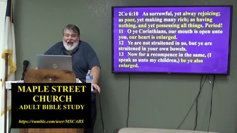 2 Corinthians Chapter 6