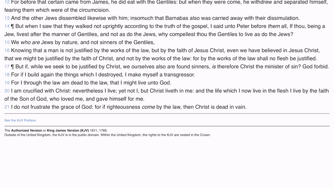 Rebuke before ALL