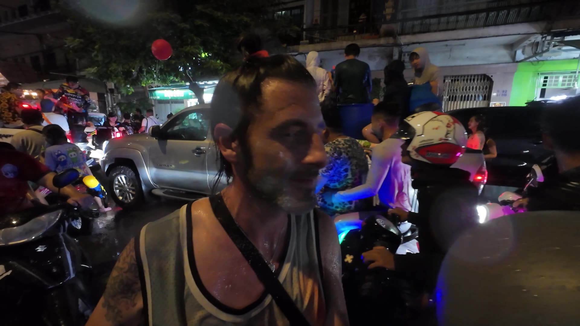 Streets of Phnom Penh during ចូលឆ្នាំខ្មែរ Cambodian New Years 2025 part 2