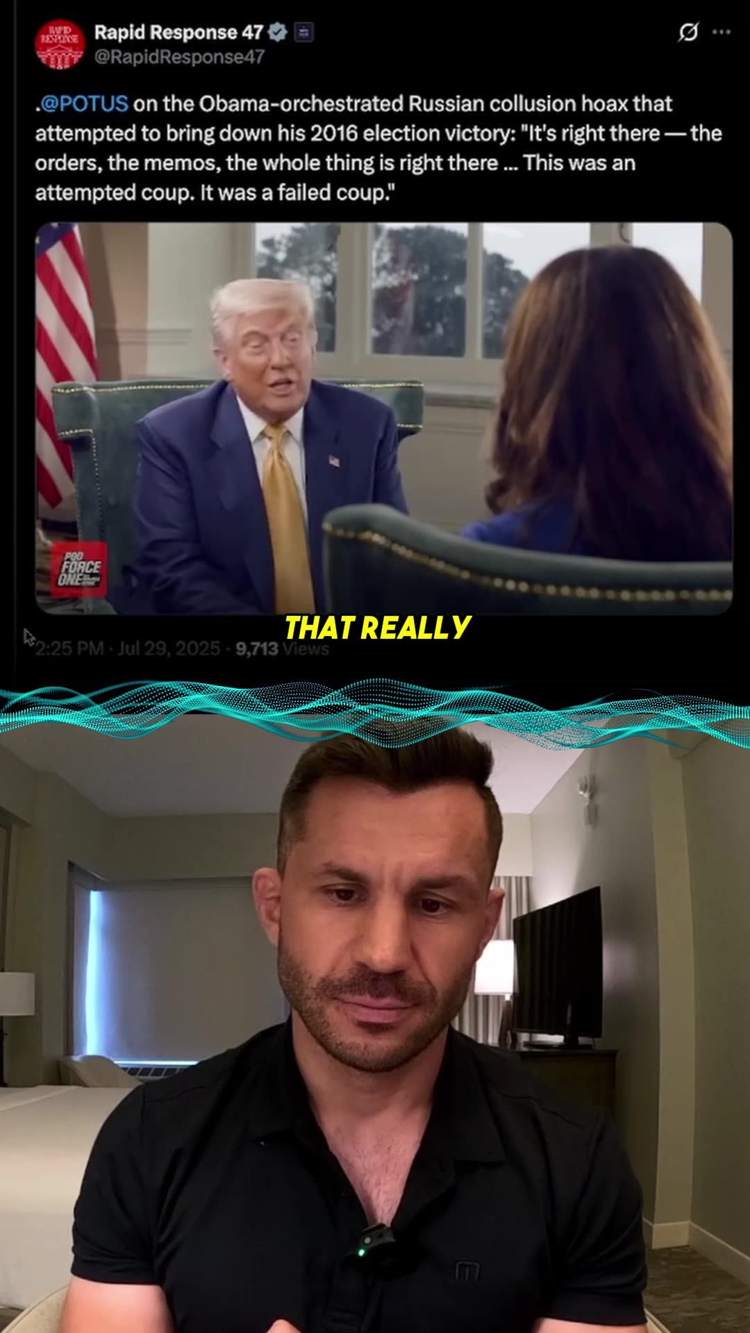 Trump Says Secret Files Prove Clinton Led FAILED Coup in 2016