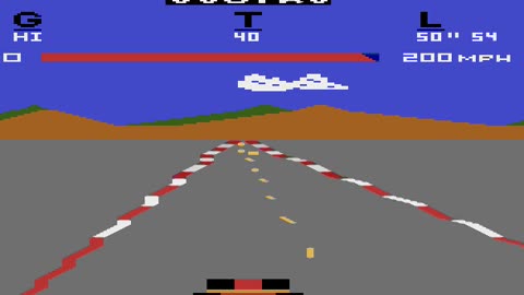 Atari 2600 Longplay - Pole Position - US