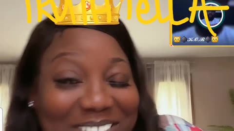 QUEEN TOMIKAY MORNING TEACAP KOB JOINS & THEY BOTH TAKE TURNS READING GOOFBALL JAMAL KEVIN DA-LAME-HOE DICK EATING SISSY JONES FOR STRAIGHT FILTH WHEN HE JUMPS HIS GOOFY ASS IN THE BOX PT. 1