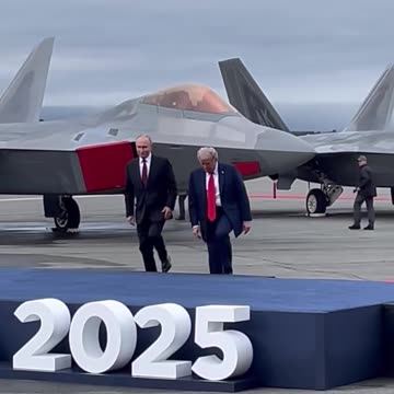 Trump and Putin meet in Alaska.