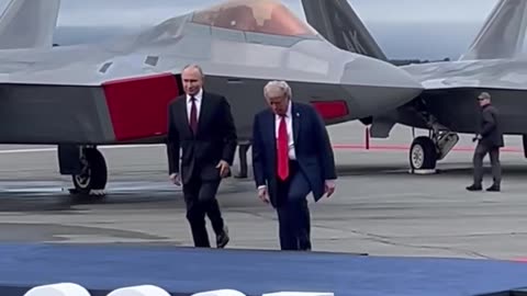 Trump and Putin meet in Alaska.