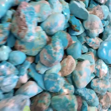 250610-1 Turquoise Rough: Colorful Blind Box Party Sealed in Stone