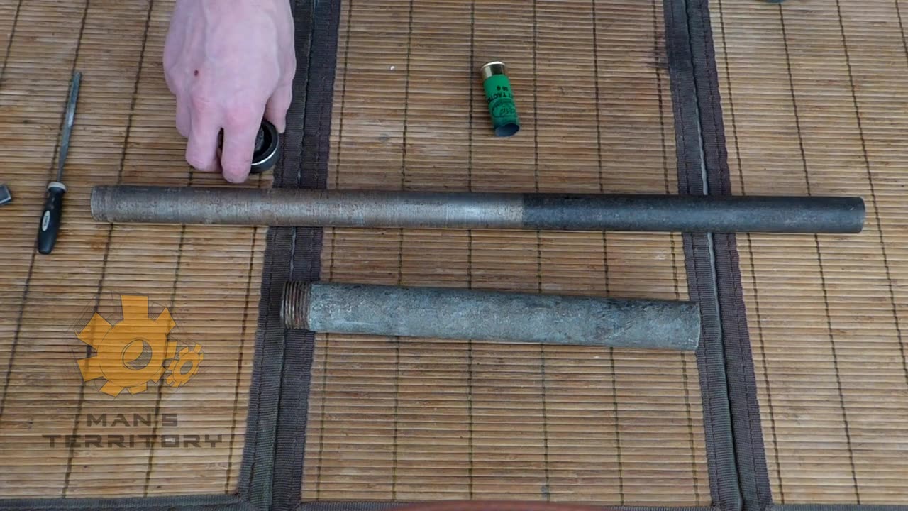 How to make a homemade shotgun 12 gauge
