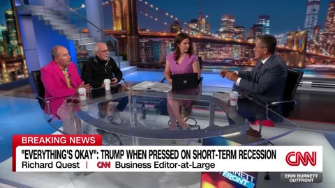 Trump says economy will be “okay” in the long-term if there is a short-term recession