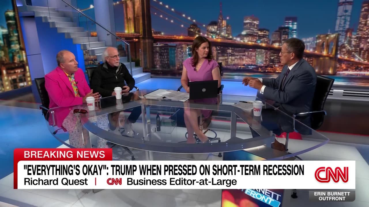 Trump says economy will be “okay” in the long-term if there is a short-term recession