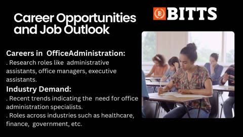 Complete Your Diploma In Office Administration With BITTS College