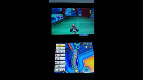 Mario Kart 7 Mario, 50cc, Star Cup
