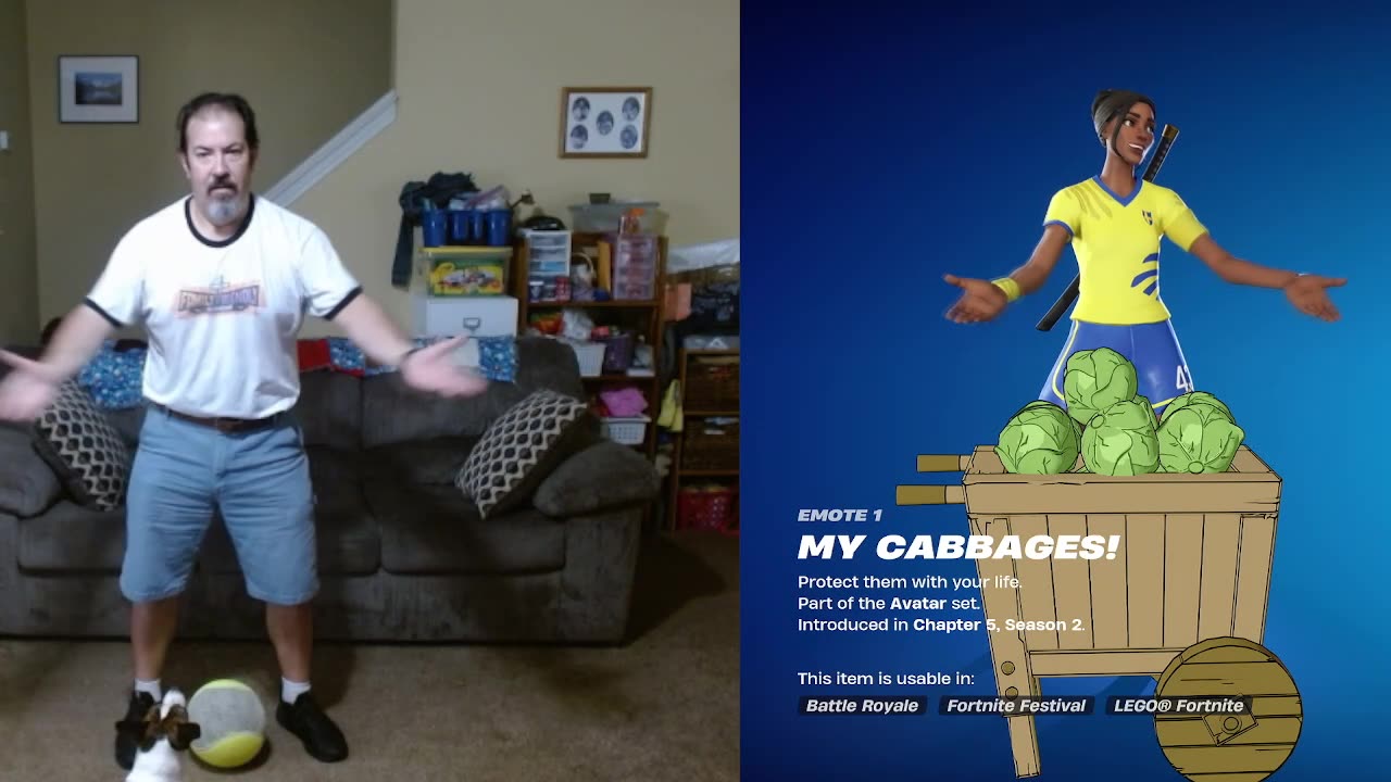 FFG Dance Fortnite Emotes My Cabbages!
