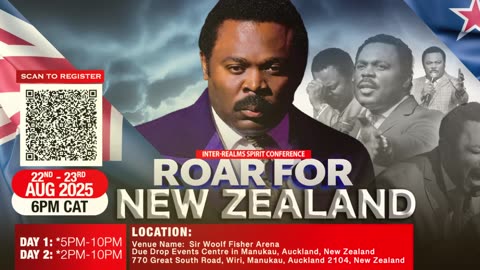 DREALMS PRESENTS ROAR FOR NEW ZEALAND