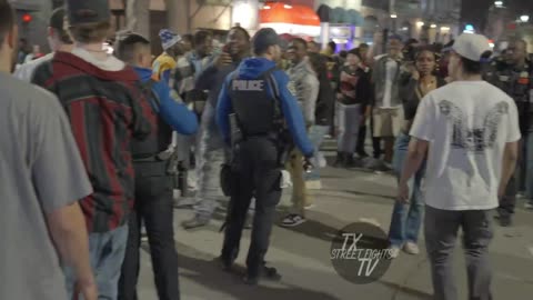 INSANE Street Brawls Erupt on 6th Street Austin | Feb 3, 2024
