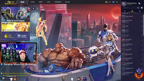 Watcher back to clap cheeks on #MarvelRivals!!! Happy Tuesday everyone!!!!