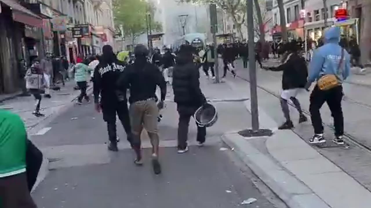 This is France but it could be any European country. This is how corrupt EU