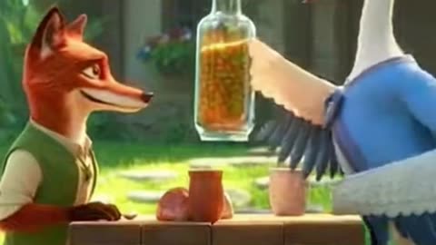The Stork and the Fox