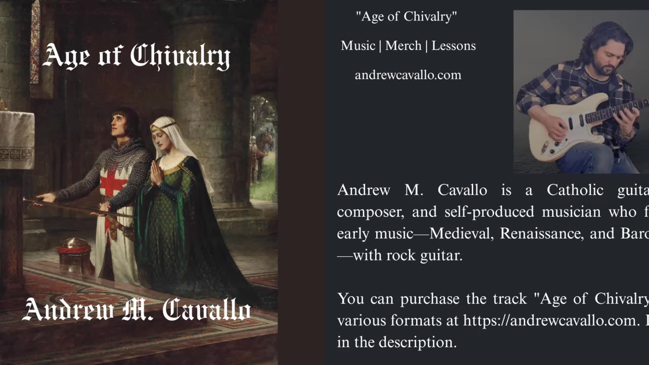 "Age of Chivalry" | A Medieval–Renaissance Inspired Hard Rock Anthem | By Andrew M. Cavallo