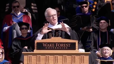 '60 Minutes' Host Chews Up 2 Minutes Of Commencement Address Raging Against Trump