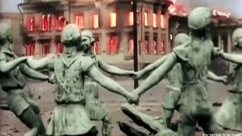 100 Men One Command - RARE WW2 Footage