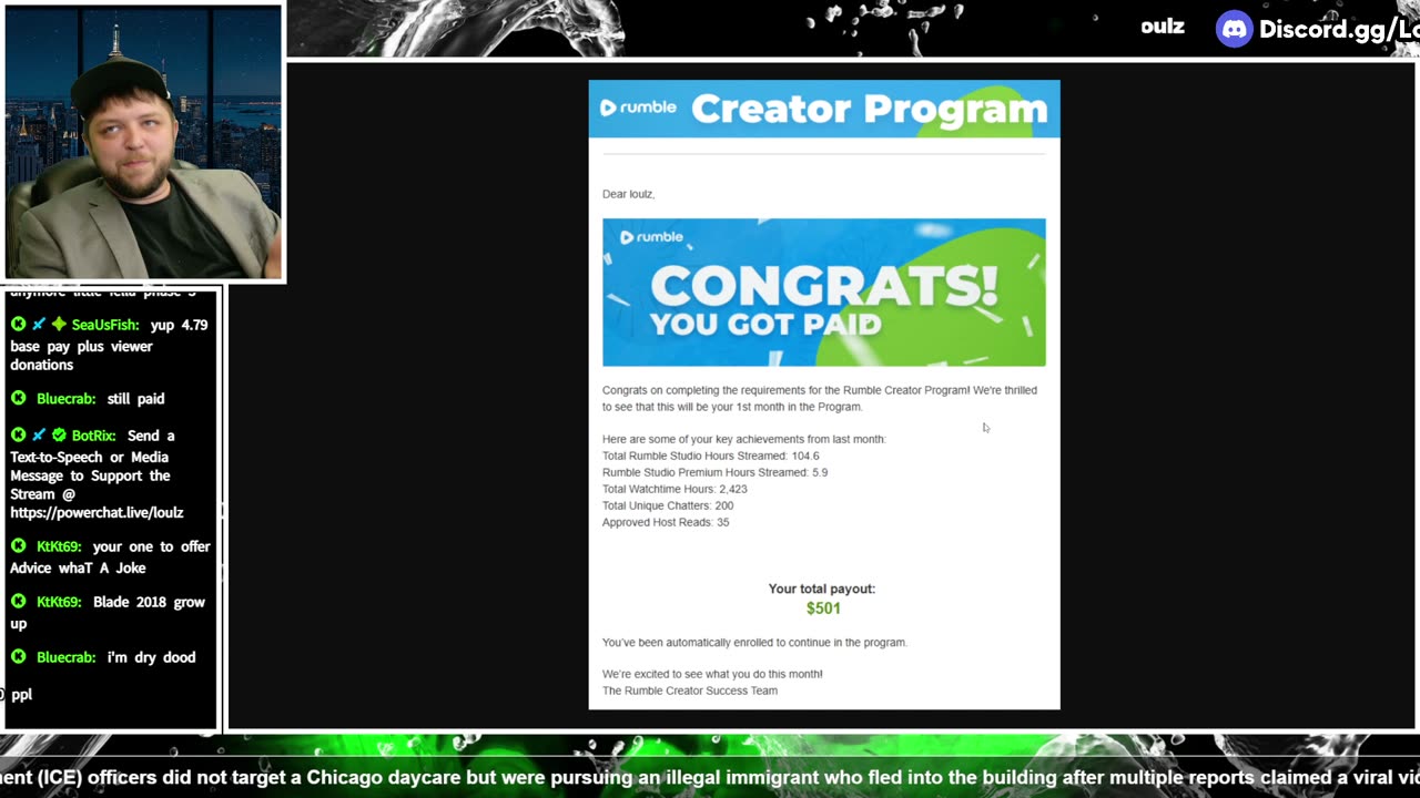 Rumble Creator Program Talk | How Much Did I Get Paid? | First Month Payment | My Future on Rumble