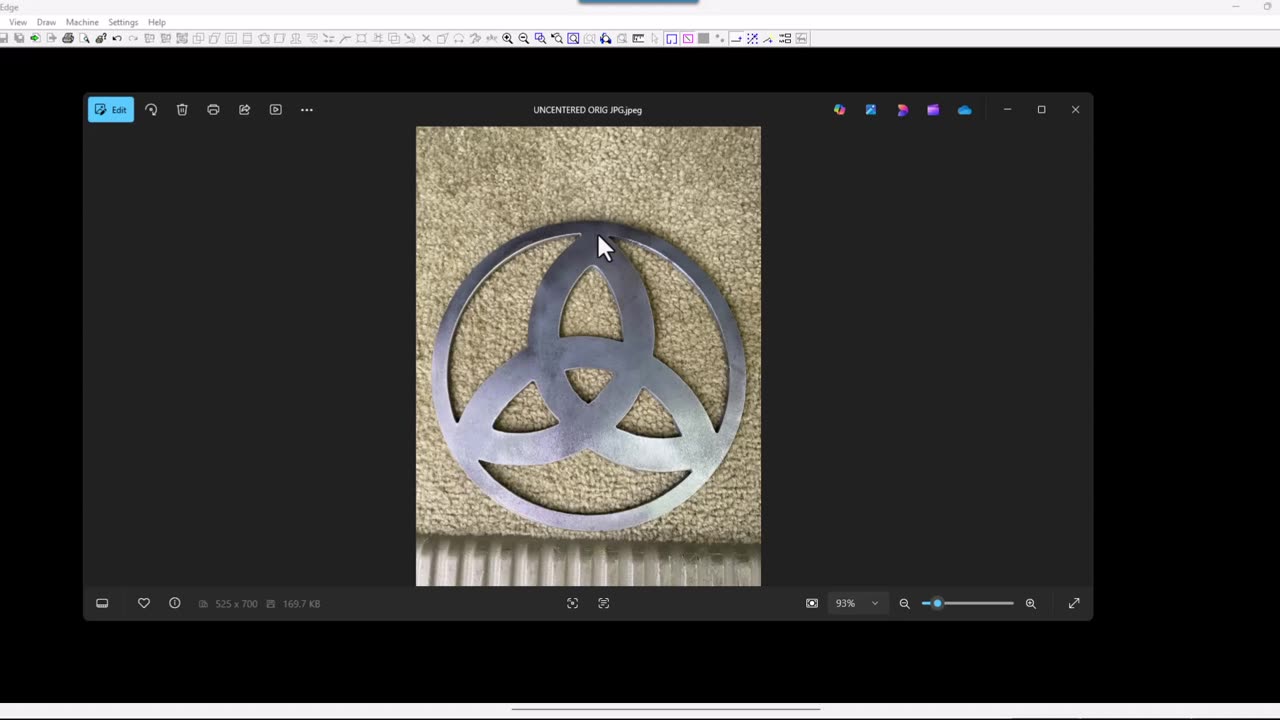 Drawing a Symmetrical design