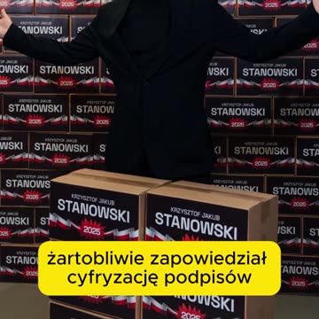 4 miliony podpisów: Stanowski bije polityczne rekordy!